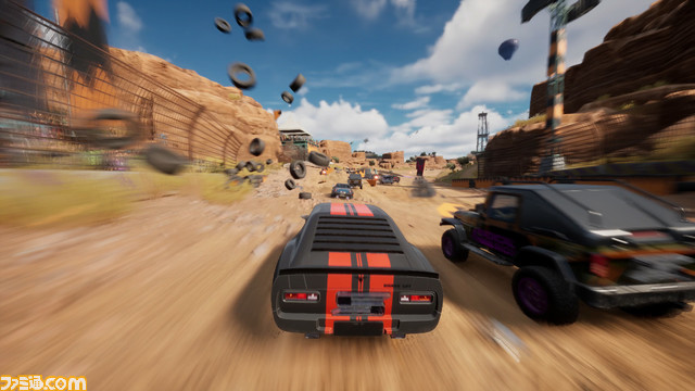 ダイナミック降車で大空を羽ばたくレースゲーム『Jected - Rivals』発売。18人のライバルとともに陸と空をスリリングに駆ける