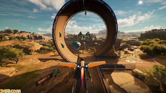 ダイナミック降車で大空を羽ばたくレースゲーム『Jected - Rivals』発売。18人のライバルとともに陸と空をスリリングに駆ける