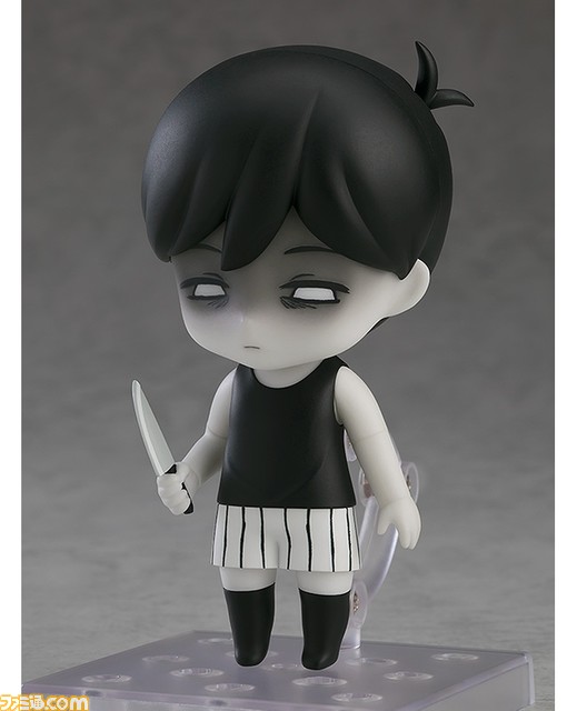 『OMORI』ねんどろいどオモリが予約受付スタート。おなじみのナイフやニャーゴのパーツほか、うしろに立つ“なにか”の姿も……