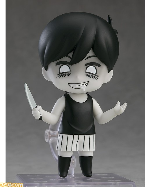 『OMORI』ねんどろいどオモリが予約受付スタート。おなじみのナイフやニャーゴのパーツほか、うしろに立つ“なにか”の姿も……