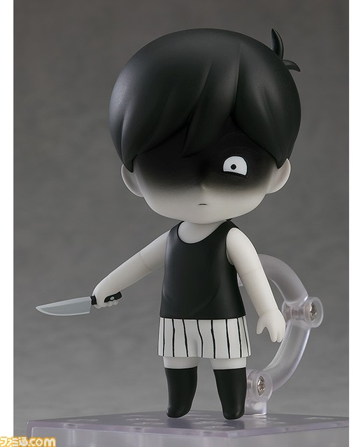 『OMORI』ねんどろいどオモリが予約受付スタート。おなじみのナイフやニャーゴのパーツほか、うしろに立つ“なにか”の姿も……