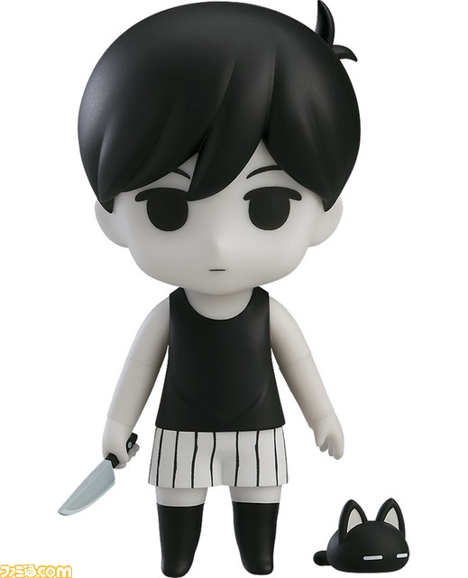 『OMORI』ねんどろいどオモリが予約受付スタート。おなじみのナイフやニャーゴのパーツほか、うしろに立つ“なにか”の姿も……
