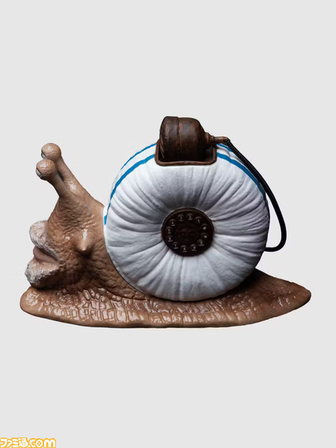 実写版『ONE PIECE』のリアルな電伝虫が貯金箱に。ヌメっとした皮膚の質感や、殻に埋め込まれたダイヤルを精巧に再現