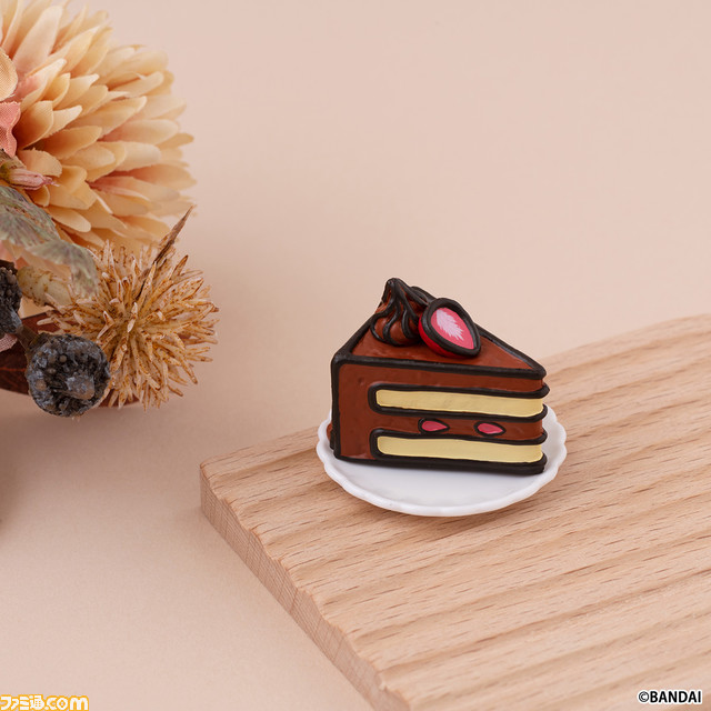 SNS映えするかわいい『2Dケーキ』がミニチュアフィギュア化。全国のガシャポンで10月上旬登場