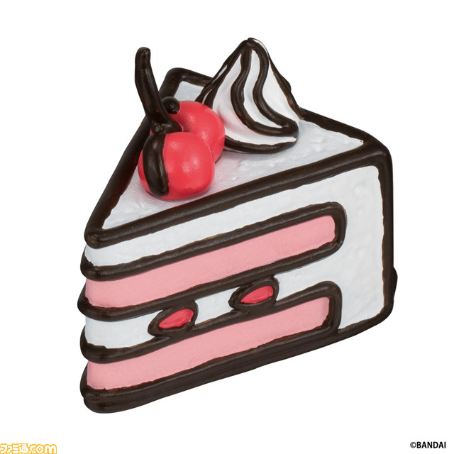 SNS映えするかわいい『2Dケーキ』がミニチュアフィギュア化。全国のガシャポンで10月上旬登場