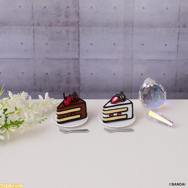 SNS映えするかわいい『2Dケーキ』がミニチュアフィギュア化。全国のガシャポンで10月上旬登場