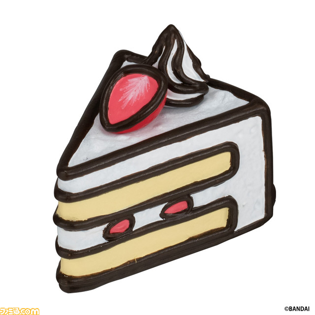 SNS映えするかわいい『2Dケーキ』がミニチュアフィギュア化。全国のガシャポンで10月上旬登場