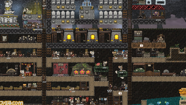 ネズミ王国建設シム『Ratopia』が11月6日リリース予定。地下に潜って遺跡探索、敵に食われないように生き抜く経済戦略サバイバル