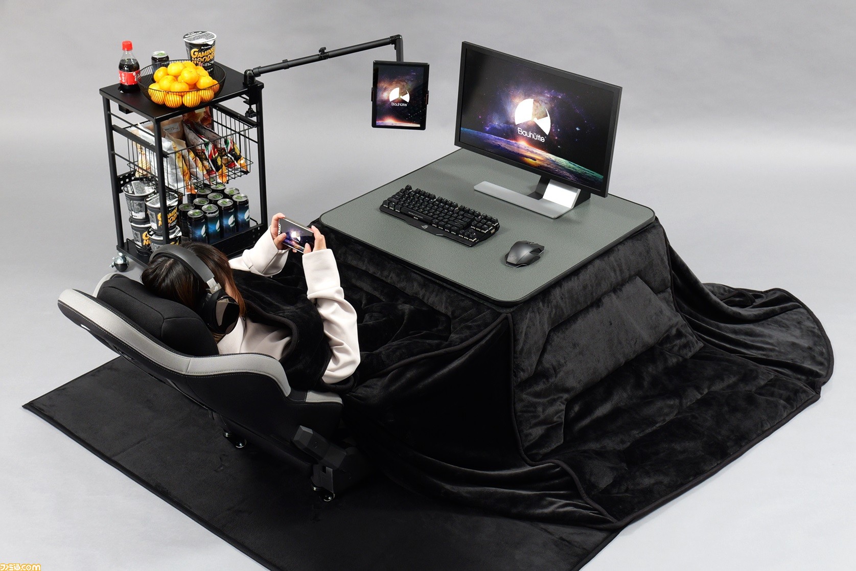 ゲームこたつ ゲーミング家具に新たな刺客！ヤマダデンキが「ゲームこたつ」を発表