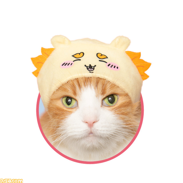 『ちいかわ』がカプセルトイ“ねこのかぶりもの”シリーズに登場。ねこが“ちいかわ”や“ハチワレ”、“うさぎ”たちに大変身するおしゃれグッズ