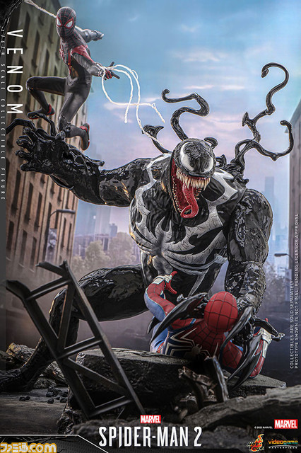 『Marvel's スパイダーマン2』より“ヴェノム”がスケールフィギュアで登場。圧倒的存在を放つ巨大な体躯を、全高約53cmのビッグサイズで再現
