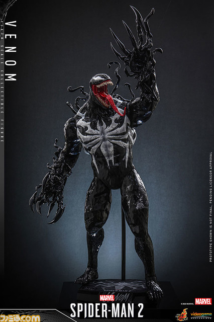 『Marvel's スパイダーマン2』より“ヴェノム”がスケールフィギュアで登場。圧倒的存在を放つ巨大な体躯を、全高約53cmのビッグサイズで再現