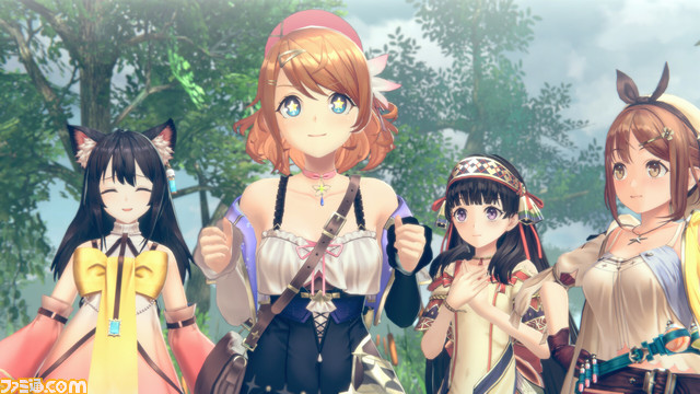 PC版『レスレリアーナのアトリエ』2024年1月配信。美麗なフル3Dで描かれるレスナたちの冒険が大画面で楽しめるように