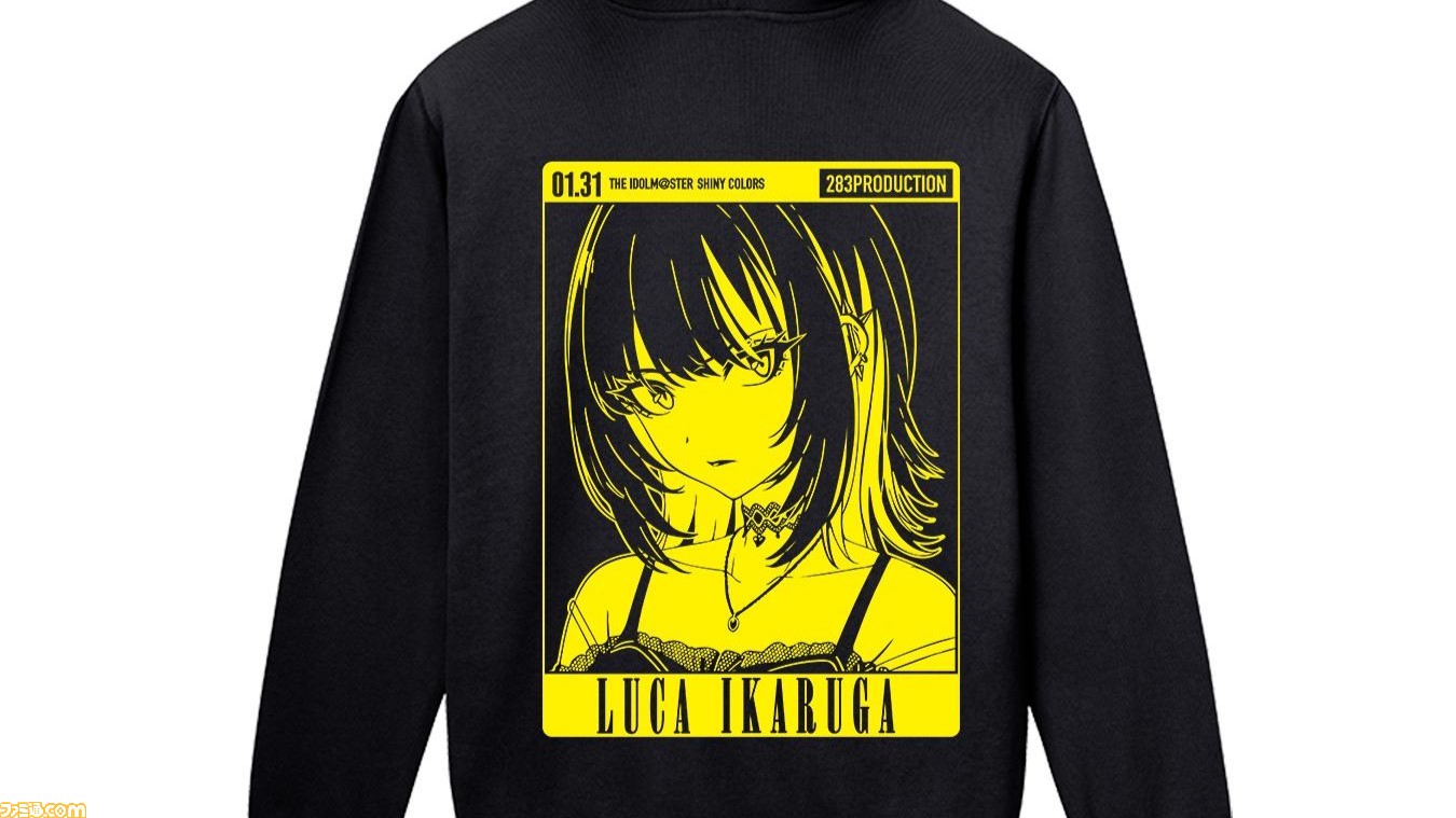 シャニマス』斑鳩ルカのバックプリントパーカーが発売
