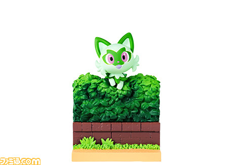 【ポケモン】ピカチュウやイーブイ、ニャオハたちがかわいくお出迎えしてくれるミニチュアフィギュアが発売。後ろ姿にも注目！