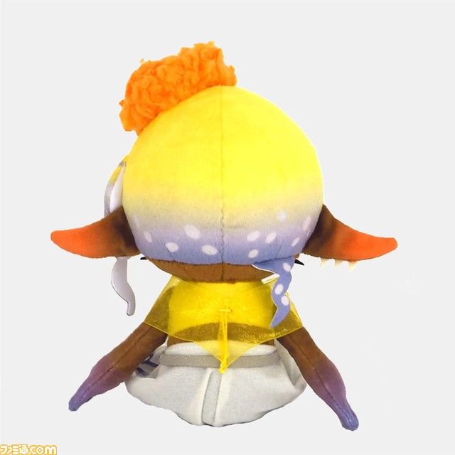 『スプラトゥーン３』フウカ、ウツホ、マンタローがぬいぐるみに。ふんわりかわいいすりみ連合たちは本日10月30日より販売開始