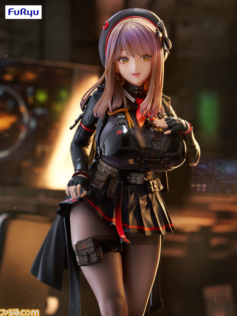 『NIKKE』エマのフィギュアが予約開始。抜群のプロポーションはもちろん、衣服の艶感やシワ感まで忠実に再現