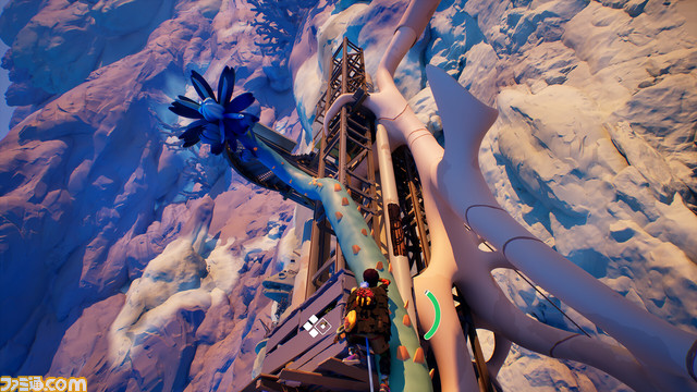 崖登りパズルアクション『Jusant』がXbox GAME PASSにて配信開始。水でできたかわいい謎生物といっしょに神秘的な塔の頂上を目指す