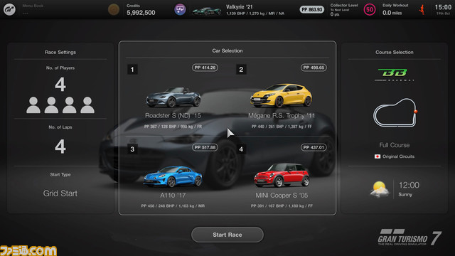 【GT7】『グランツーリスモ7』“ダッジ チャージャー R/T 426 Hemi '68」”や“ポルシェ 911 GT3 RS (992) '22”など7車種が11月2日(木)15時に新規追加。PS5版はオフライン画面分割対戦が最大4人まで対応