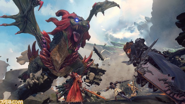 『グラブル リリンク』ファミ通DXパックの全グッズデザインが公開。主人公と旅の仲間たちが描かれたポストカードや缶バッジなどが付属