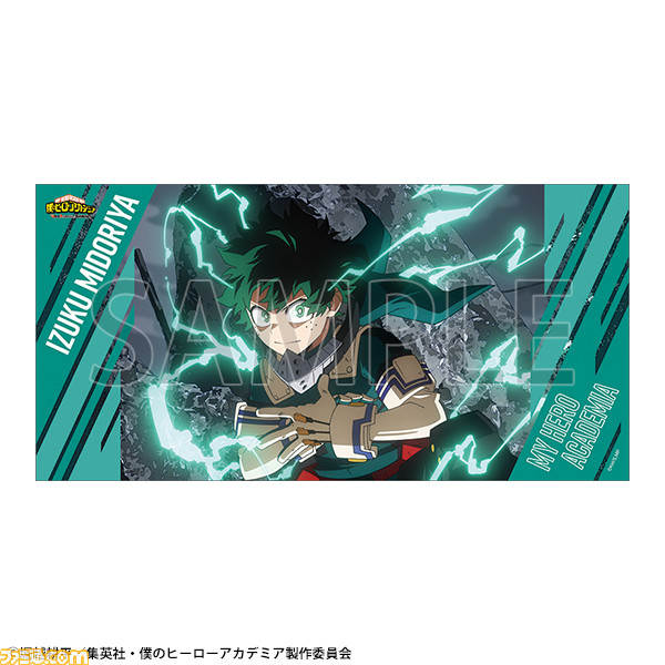 『ヒロアカUA展』グッズ第1弾が公開。ホークスもにっこりのエンデヴァーマスコット、デクのTシャツ風クッキーなどが登場