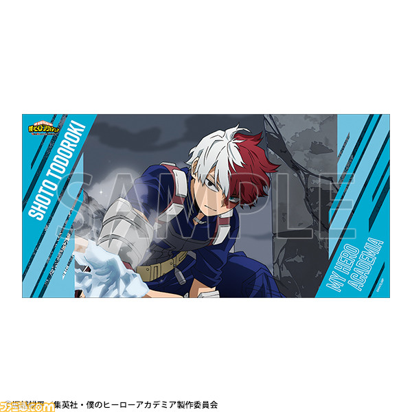 『ヒロアカUA展』グッズ第1弾が公開。ホークスもにっこりのエンデヴァーマスコット、デクのTシャツ風クッキーなどが登場