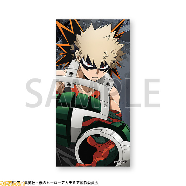 『ヒロアカUA展』グッズ第1弾が公開。ホークスもにっこりのエンデヴァーマスコット、デクのTシャツ風クッキーなどが登場