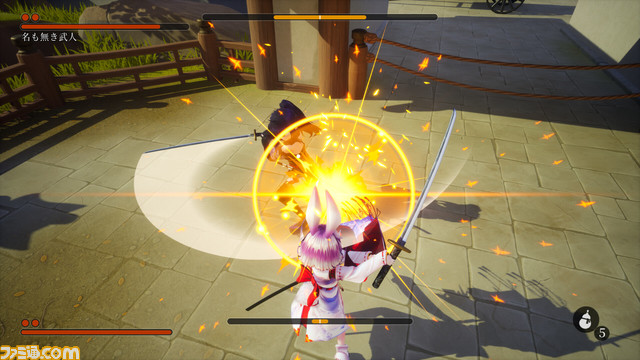 『巫兎 - KANNAGI USAGI -』Steamにて無料配信開始。『SEKIRO』を思わせるシステムで美少女たちが激しく斬り合う、ボス戦のみの剣戟アクション