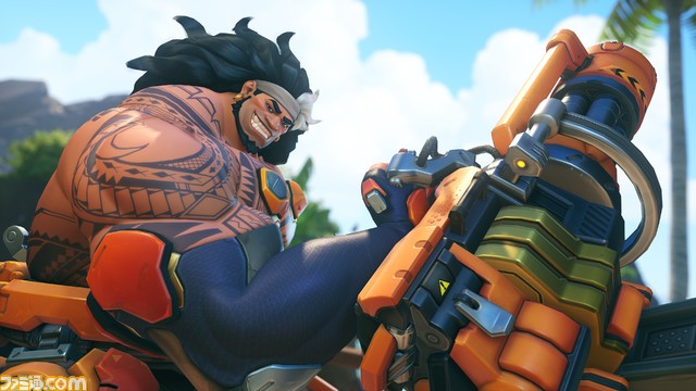 『オーバーウォッチ2』新タンクヒーロー“マウガ”が発表。両腕にガトリングを装備したイかついキャラ【BlizzCon2023】