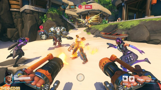 『オーバーウォッチ2』新タンクヒーロー“マウガ”が発表。両腕にガトリングを装備したイかついキャラ【BlizzCon2023】