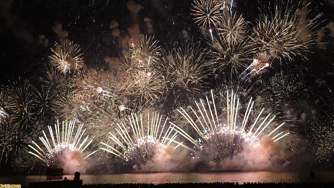 FF14』花火イベント千葉会場リポート。夜の海上に描き出される FF14』花火イベント千葉会場リポート。夜の海上に描き出される