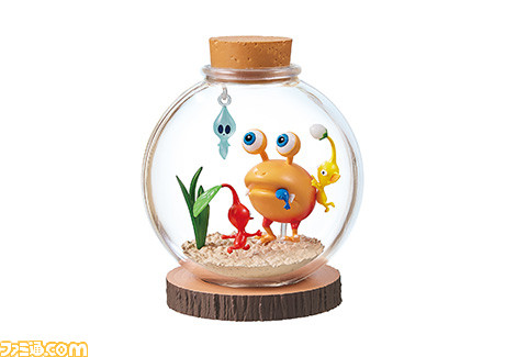 『ピクミン』のテラリウムが本日（11/6）発売。引っこ抜かれたり、運んだり、戦ったりと小さなボトルの中でピクミンやオリマーが大活躍