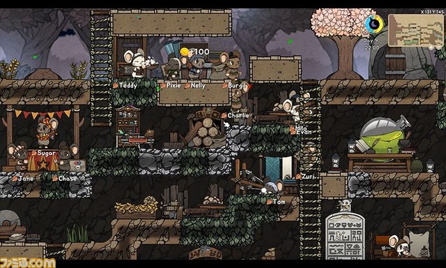 ネズミ王国建設シミュレーション『Ratopia』早期アクセス版が発売。市民に仕事と賃金を与え、幸福に暮らせる経済社会を目指す