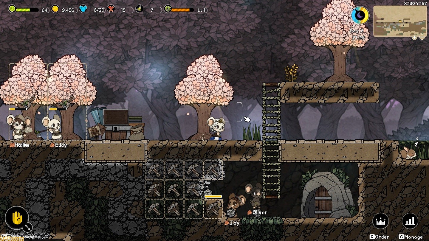 ネズミ王国建設シミュレーション『Ratopia』早期アクセス版が発売