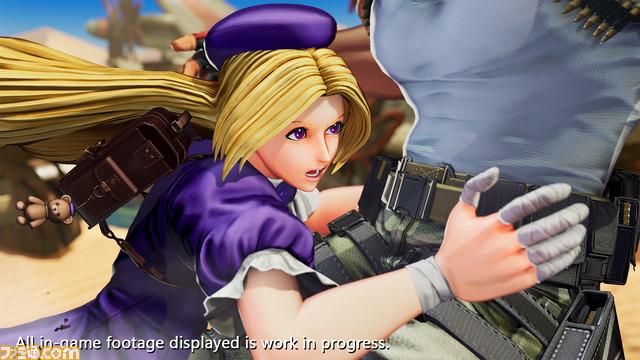 『KOF15』DLCキャラ“四条雛子”を11月14日配信。名門のお嬢様学校に通っている四条財閥の御令嬢が参戦