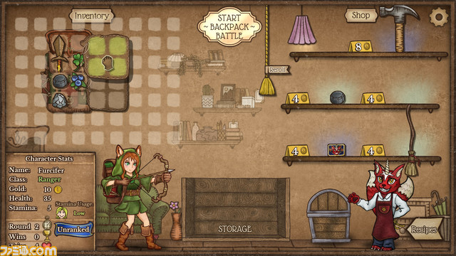 整理整頓パズル対戦『Backpack Battles』の日本語サポートが開始。バックパック内でアイテムを合成・整理してビルドを組みほかプレイヤーを戦う話題作