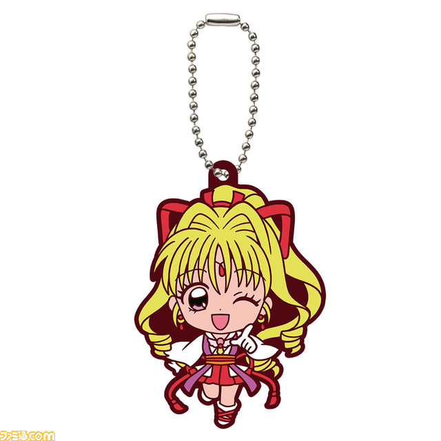 『神風怪盗ジャンヌ』のラバーマスコットがガシャポンに登場。怪盗ジャンヌや怪盗シンドバッドなどデフォルメ化されたキャラたちがラインアップ