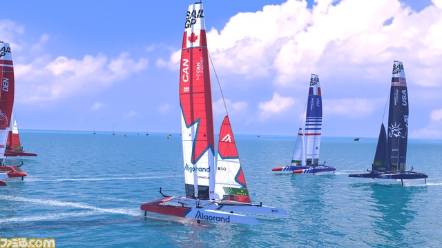 水上を飛ぶように走るセーリングレース『ハイドロフォイルジェネレーション』正式版が本日（11/8）発売。風向きや波の状態、海流を読み解き、トップを目指せ