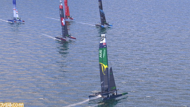 水上を飛ぶように走るセーリングレース『ハイドロフォイルジェネレーション』正式版が本日（11/8）発売。風向きや波の状態、海流を読み解き、トップを目指せ