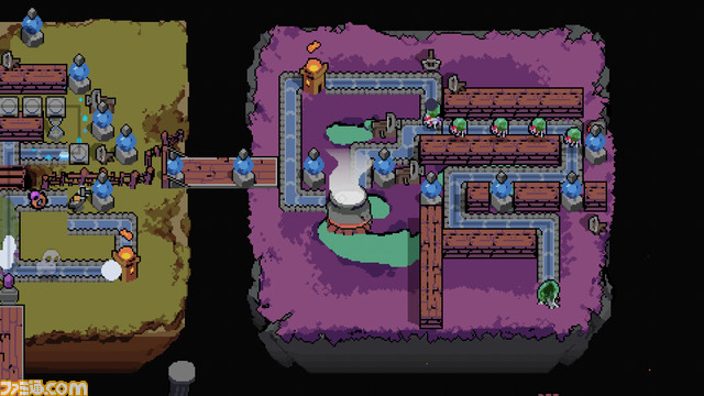 【人の心がない】『Mob Factory』Steamにて11月10日に発売。倒した敵を材料に、より効率的に犠牲者を増やせる自動化工場を作ろう