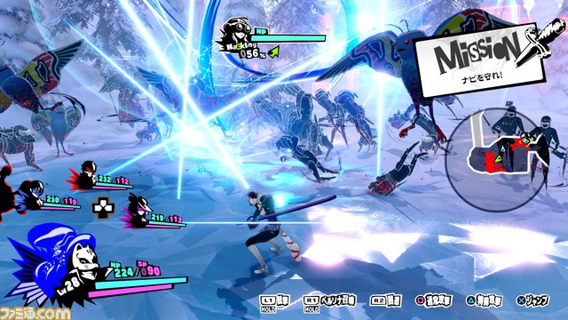 『ペルソナ5 スクランブル ザ ファントム ストライカーズ』全世界累計200万本を突破。配信禁止区間が撤廃され、全篇配信が可能に