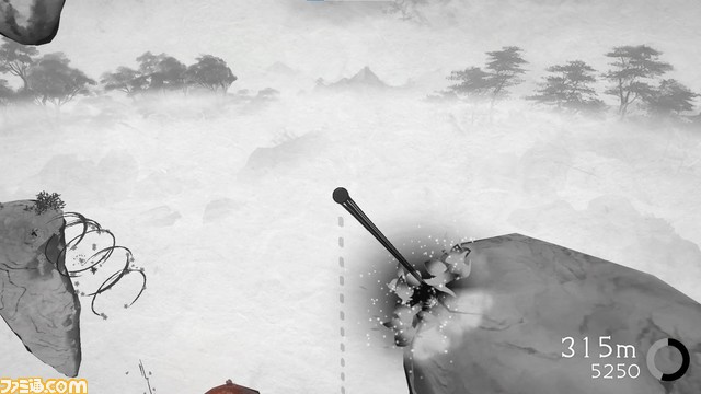 水墨山水画の世界を跳び回るリラックス禅アクション『点睛』Steamデモ版リリースのお知らせ