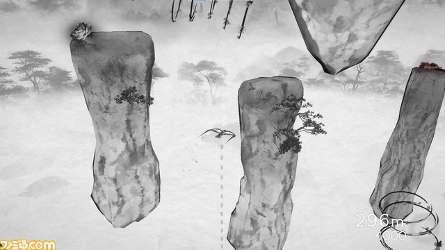 水墨山水画の世界を跳び回るリラックス禅アクション『点睛』Steamデモ版リリースのお知らせ