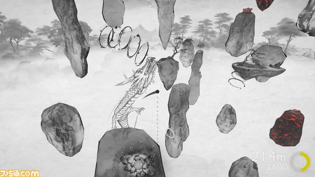 水墨山水画の世界を跳び回るリラックス禅アクション『点睛』Steamデモ版リリースのお知らせ