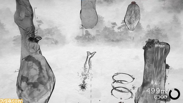 水墨山水画の世界を跳び回るリラックス禅アクション『点睛』Steamデモ版リリースのお知らせ