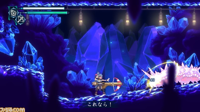 『幻日のヨハネ -BLAZE in the DEEPBLUE-』先行レビュー。アニメを知らなくても楽しめる探索型2Dアクションゲーム。あなたもヨハネになって未踏の迷宮を冒険しないか