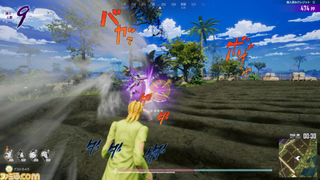 『ジョジョ ラストサバイバー』ダービーのコイン風缶バッジ目当てにバトロワゲー参戦。アブドゥルで燃やしながら逃げる非道戦法にドはまり【11/21キャンペーン開始】