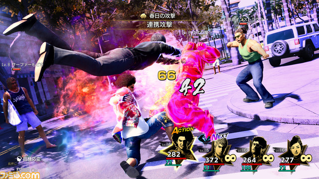 『龍が如く8』タクシードライバーやアサシンなど新ジョブ追加、財閥令嬢は華麗に戦う。仲間との連携でバトルはさらに奥深く