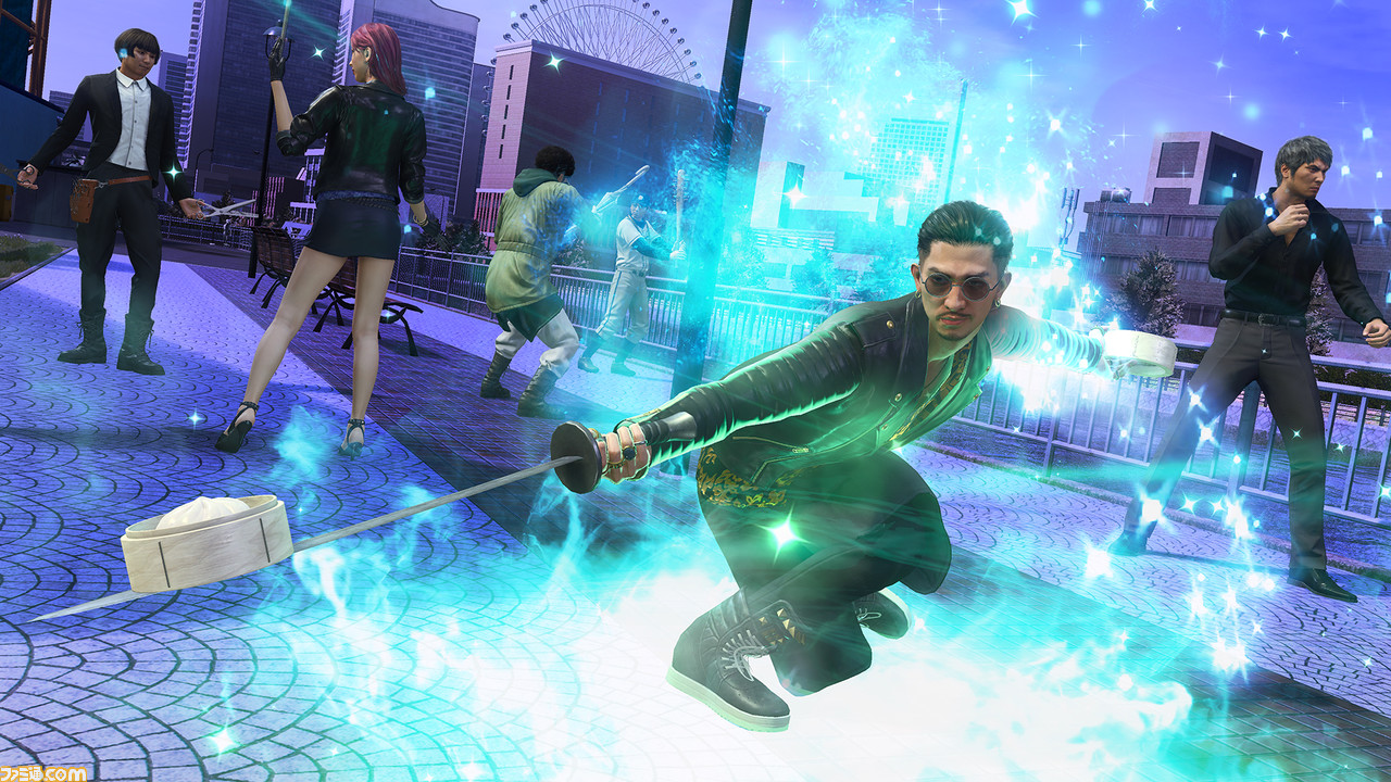 『龍が如く8』タクシードライバーやアサシンなど新ジョブ追加、財閥令嬢は華麗に戦う。仲間との連携でバトルはさらに奥深く