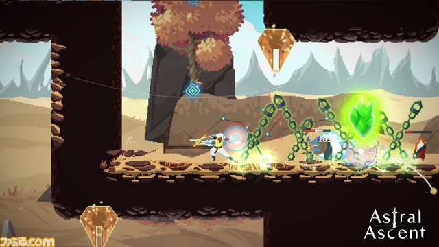 4人のヒーローを率いて12体の守護者に挑む『アストラル アセント』Steam版が本日（11/15）発売。数百種類の“スペル”を組み合わせて強大な敵に立ち向かえ